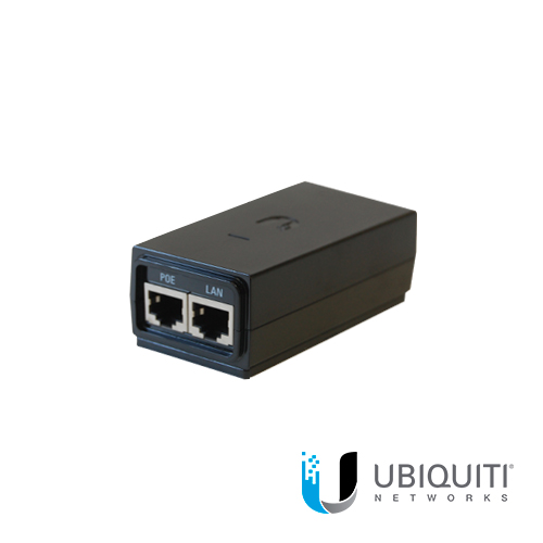 Adaptador PoE Ubiquiti de 24 VDC, 0.5 A, compatible con airGatewayIGABIT