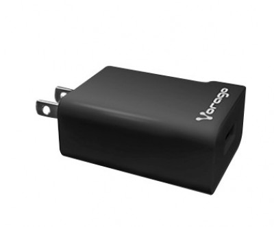 Cargador Pared Carga Rapida 3.0 A Negro Vorago Au-302