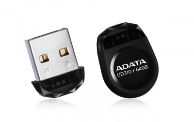 Memoria USB ADATA UD310, Negro, 64 GB, USB