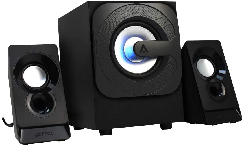 Bocina 2.1 Bluetooth ACTECK AC-926713, 5 W, Negro, 100 Hz- 20 kHz, 2* 2W