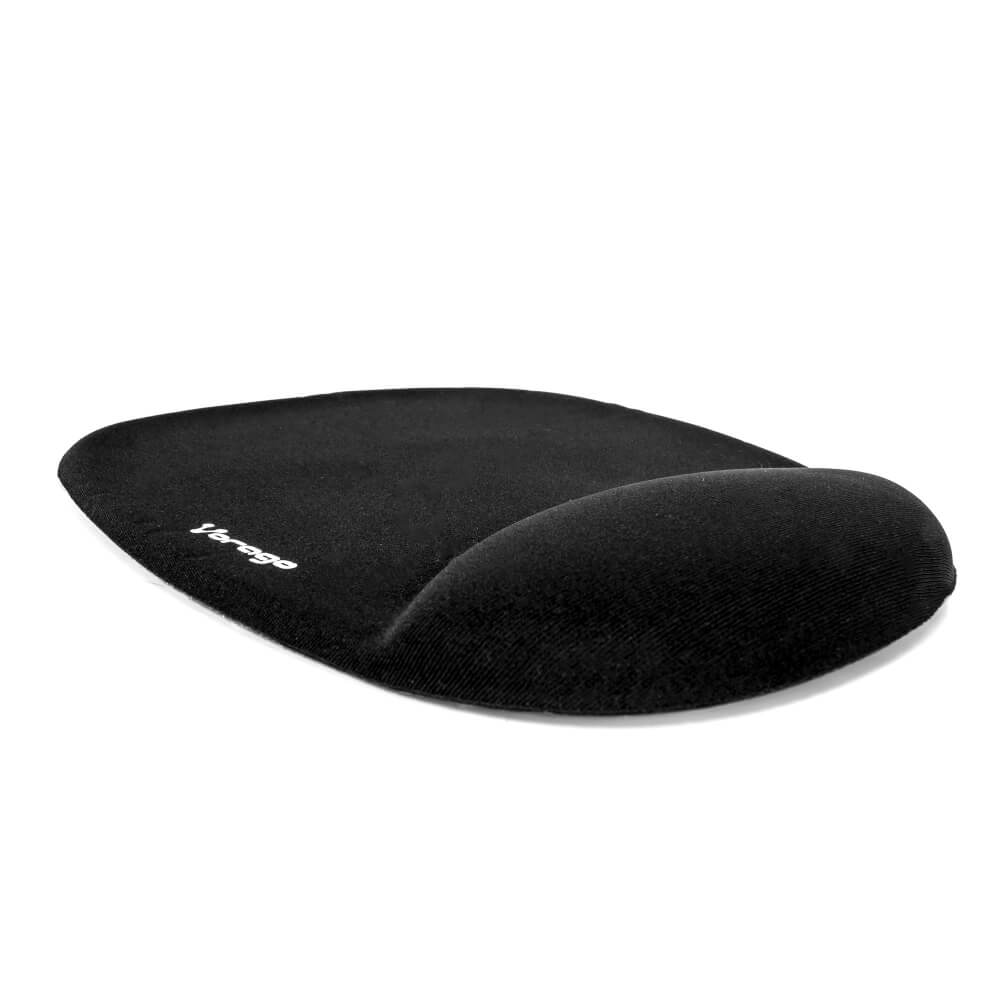 Mousepad VORAGO MP-100, Negro, Monótono, Gel