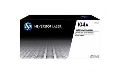 Tambor HP 104A, Negro, Laser, Caja