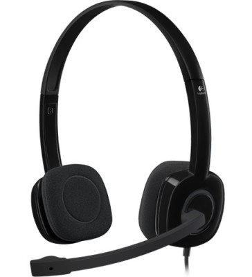 Diadema LOGITECH H151, PC/Juegos, Diadema, Negro, Alámbrico, 3.5 mm (1/8 &quot;)