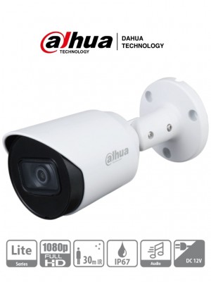 Cámara Bala Dahua Technology HFW1200T-A, 1080 p, 30 m, 2.8mm