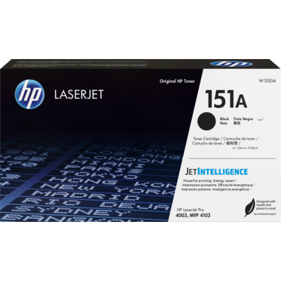 Tóner HP LaserJet 151A  W1510A ,Color Negro.