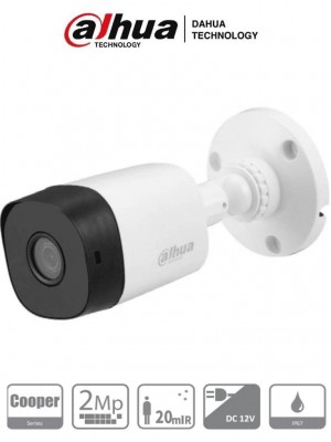 Cámara Bala de 2 Megapíxeles,DAHUA HAC-B1A21-28
