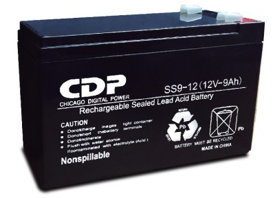 Batería modelo CDP, Negro,B-12/9