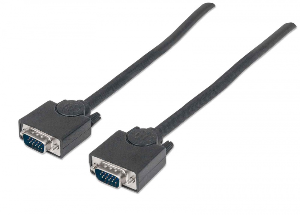 Cable Monitor VGA HD15 M-M Manhattan 1.8m Mod.371315 5MM