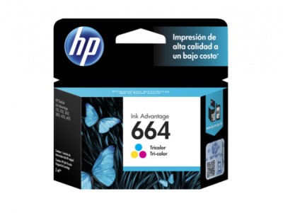 Cartucho Hp 664 Tricolor (F6V28AL ) 