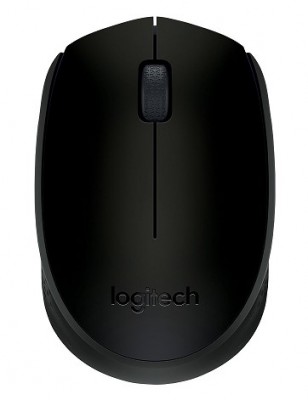 Mouse Inalambrico Logitech M170 negro con gris 