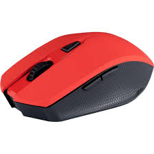 Mouse Inalambrico Acteck Lux Fire Red M120 Rojo 