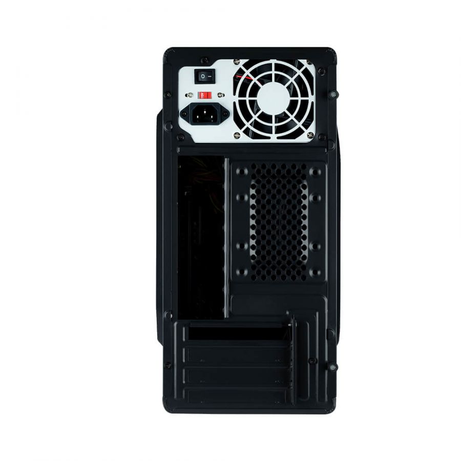Gabinete ACTECK Delta, Torre, Gabinete, Micro-ATX, Mini-ITX, Negro