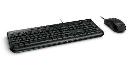 Kit de Teclado y Mouse Microsoft 600 alambrico 
