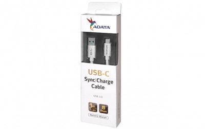 Cable USB-C ADATA aca3al 1MT 