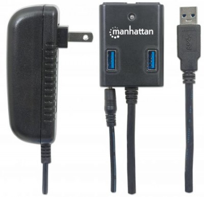 Hub USB 3.0 de Supervelocidad incluye fuente AC