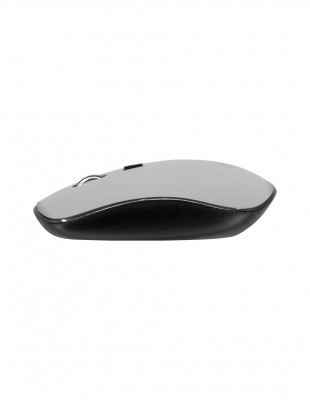 Mouse inalambrico TechZone de 1200 DPIS, alcance hasta 15 metros, 4 botones, texturizado rubber, color gris, 1 año de garantía.