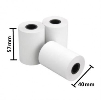 PAQUETE Rollo Papel Nextep Térmico 57x40mm C/10 ne-528